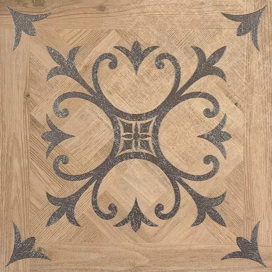 Декор керамогранит Ariana Ceramica Larix Tarsie Sabbia Ins Decor 60X60