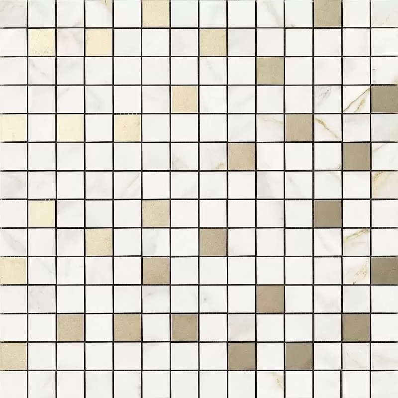 Мозаика Ragno Bistrot Mosaico Calacatta Michelangelo 40x40