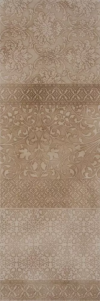 Плитка настенная Serra Incanto 572 Decor Brown Glossy