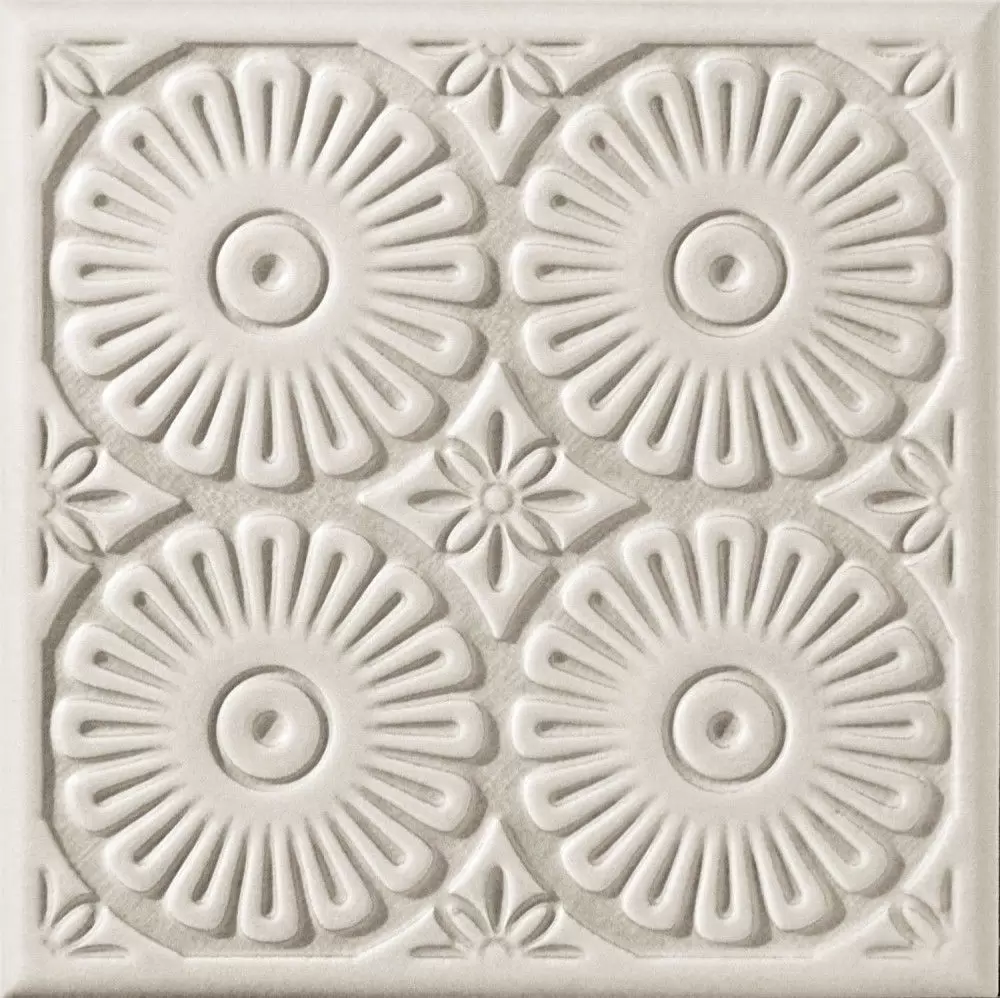 Декор настенный Tubadzin Majolika 20x20 D-graphite A STR
