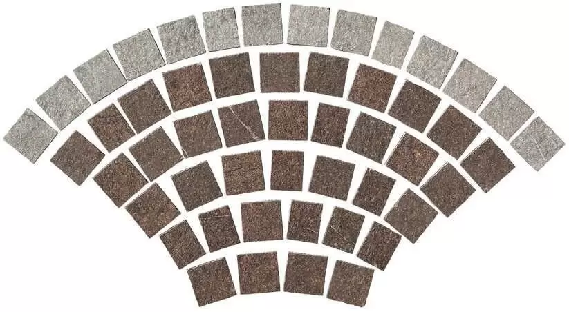 Декор керамогранит Atlas Concorde Italy Dolmen Pro Mix Cenere-Rosso Pavone Grip 53.2x102.8