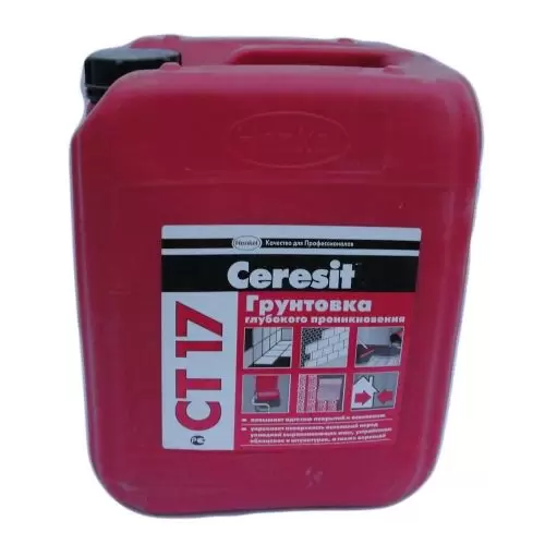Грунтовка Ceresit CT-17 универсальная 5 л