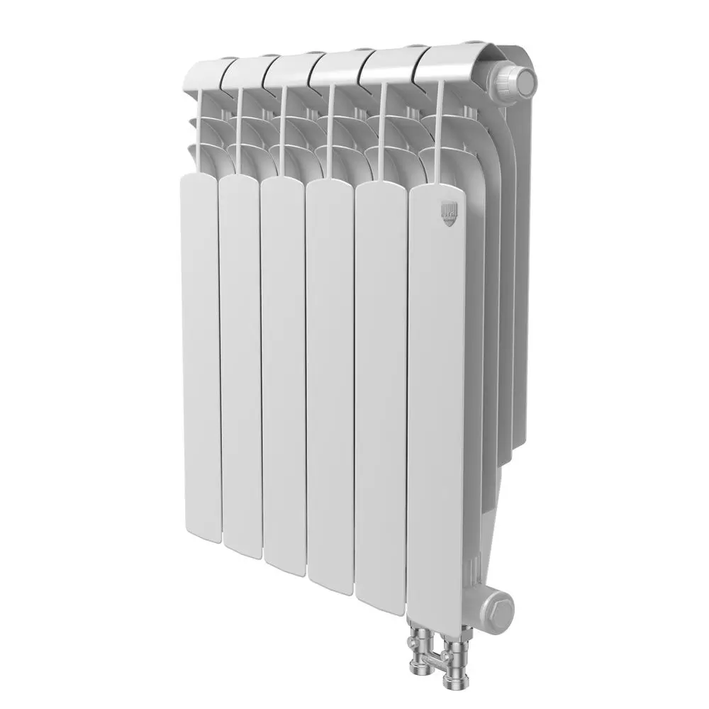 Royal Thermo Vittoria Super 500 VDR / 8 секции с нижним правым подключением