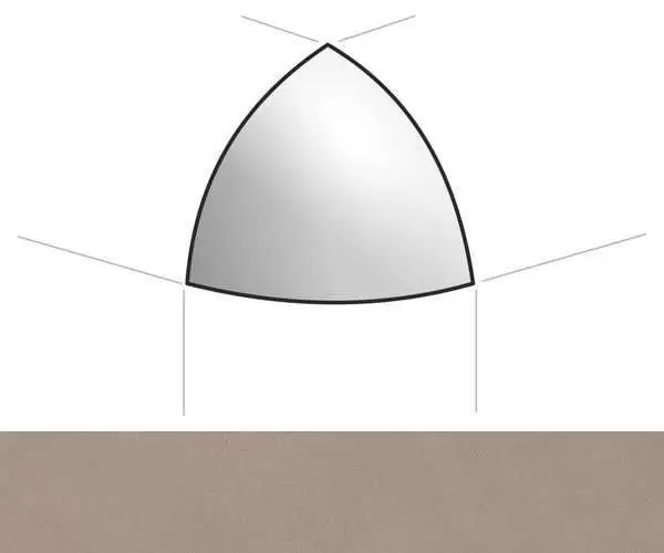 Бордюр настенный FAP Ceramiche Color Now Fango Spigolo AE