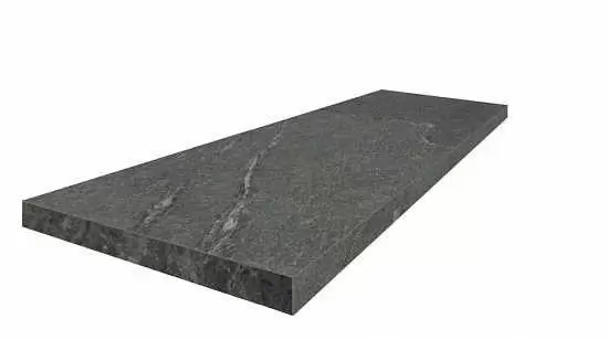 Ступень Coliseumgres Лугано Graphite Scalino Angolare Sx