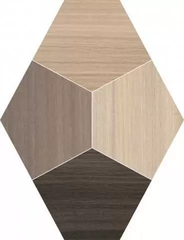 Декор настенный Saloni Eukalypt Modulo cuatro iris 48x38