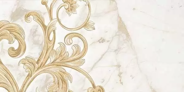 Декор настенный Golden Tile Saint Laurent Белый тип-3