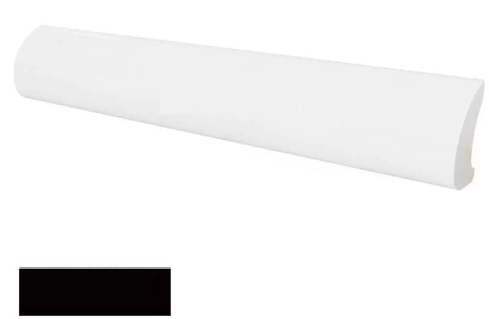 Бордюр настенный Equipe Cottage Pencil Bullnose Black 3X20