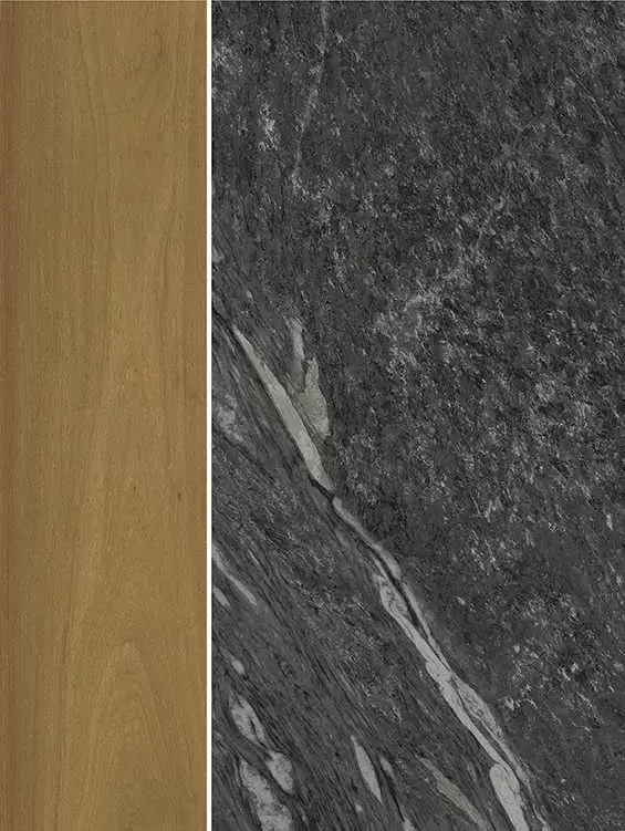 Декор настенный Italon Skyfall Nero Block 40x53