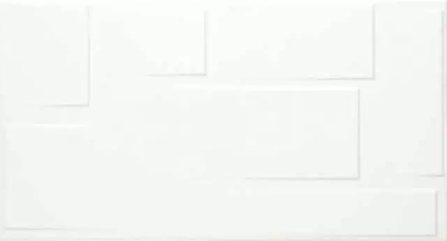 Плитка настенная Fanal Blocks Blanco Relieve