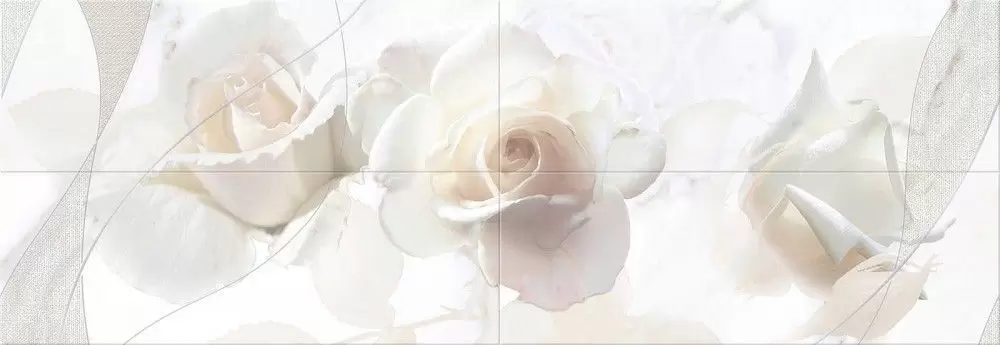 Панно настенное Eletto Ceramica Calacatta Rosa компл. из 4шт