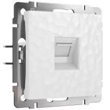 Розетка Werkel Ethernet RJ-45 (hammer белый) W1281001