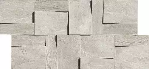 Мозаика Rex Ceramiche Ardoise Modulo Muretto 3d Gris
