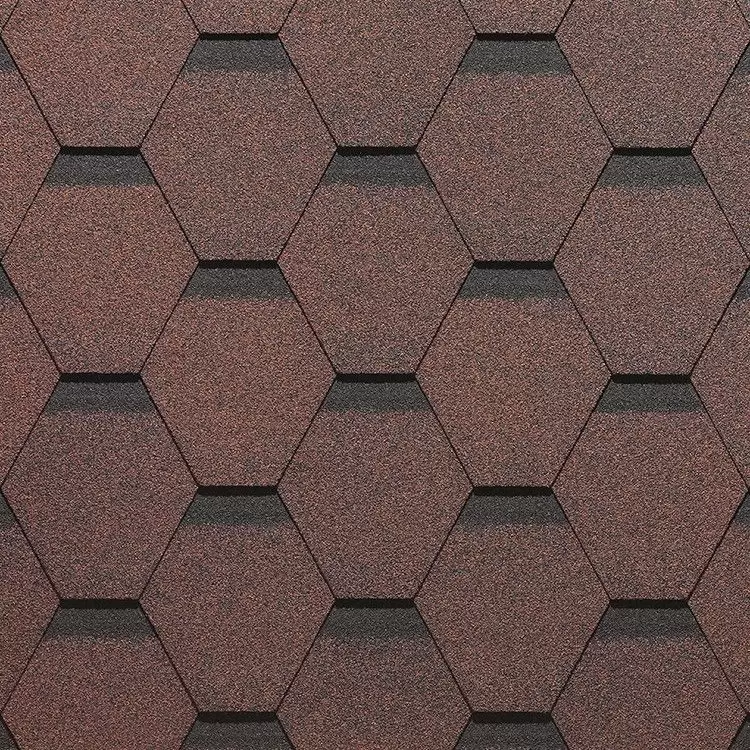 Гибкая черепица Дёке PIE STANDARD СОТА КРАСНЫЙ