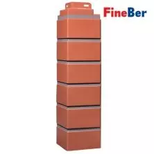 Наружный угол FineBer STANDART Кирпич облицовочный керамический