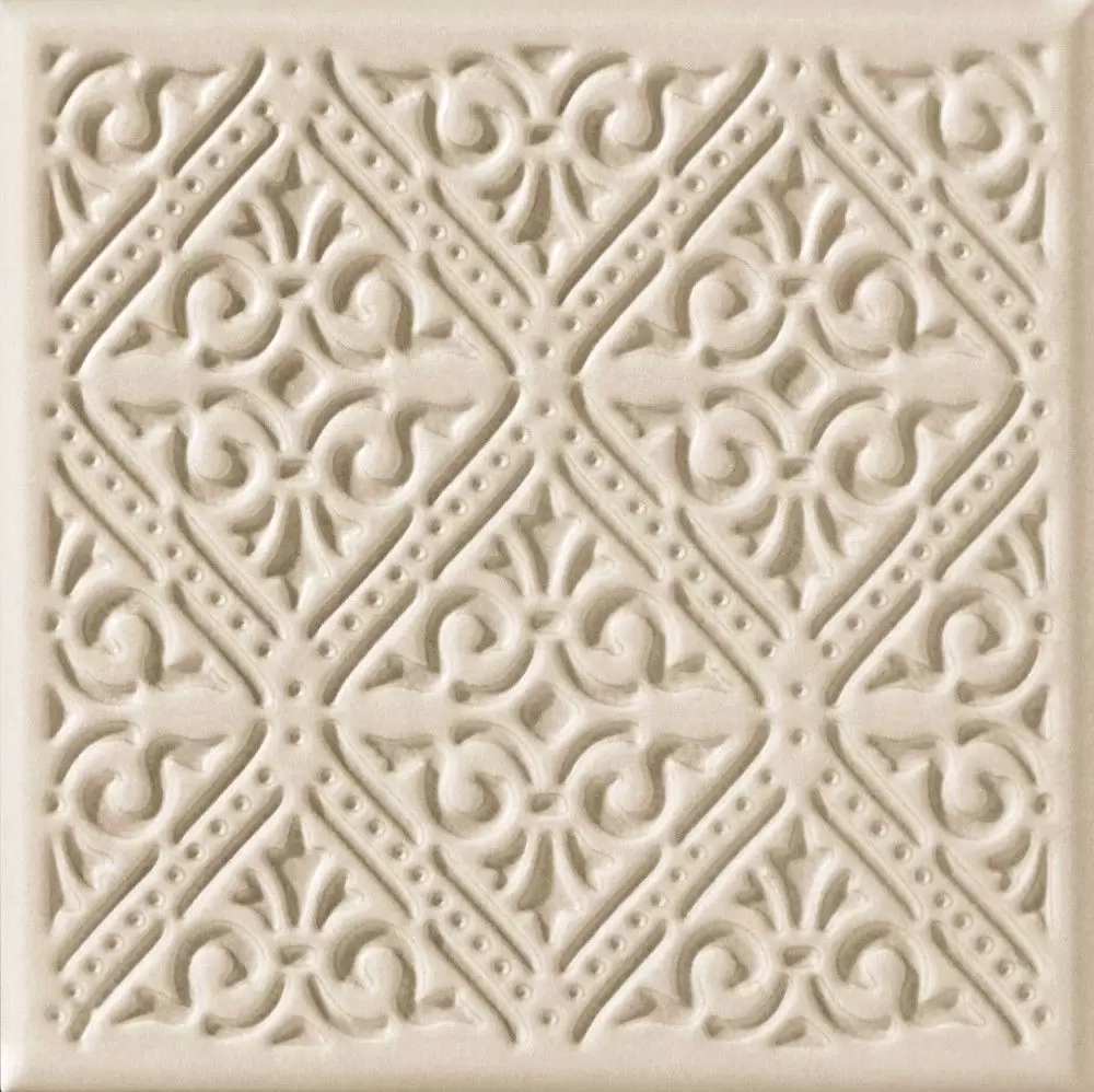 Декор настенный Tubadzin Majolika 20x20 D-mocca C STR