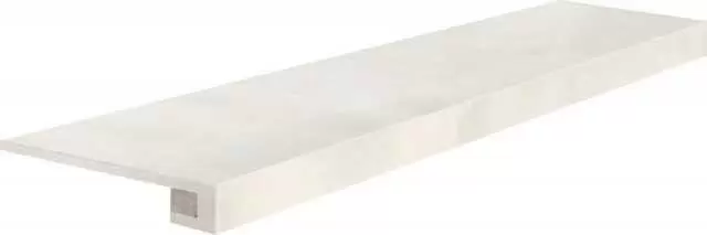 Ступень Cerdomus Chrome Gradino Costa Retta White 33x100