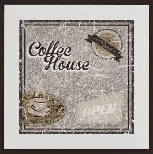 Декор настенный Monopole Coffe time Brown B