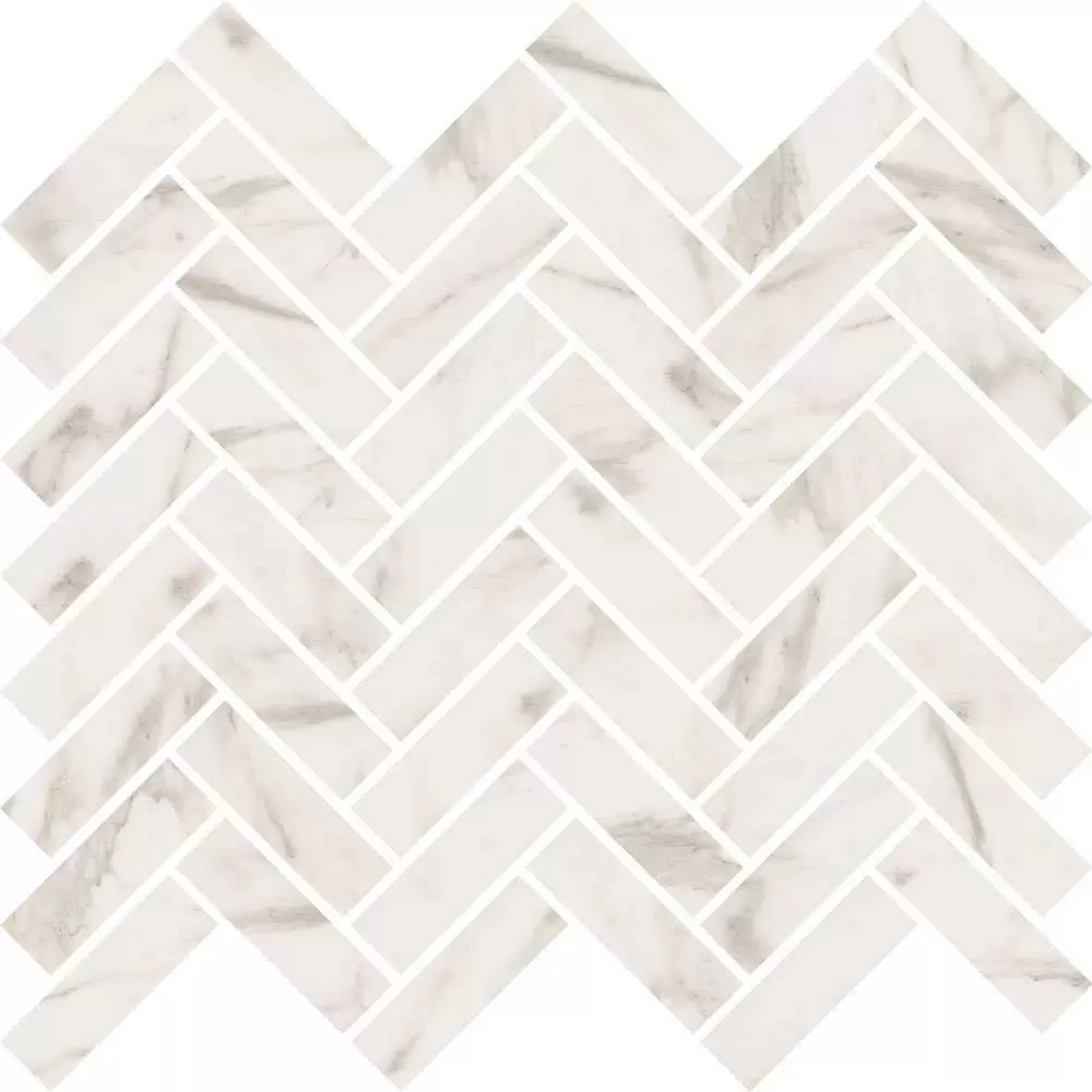 Мозаика ABK Sensi Mos. Chevron Calacatta Select Sable