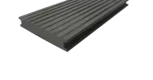 Террасная доска ДПК ECODECKING HIT полнотелая Серый