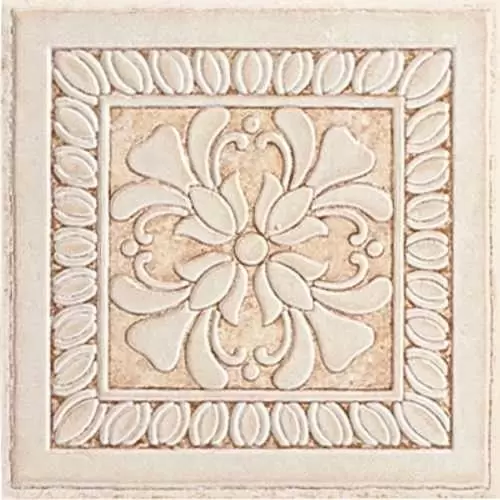 Декор настенный Del Conca Calliope A Decor Giallo Chiaro