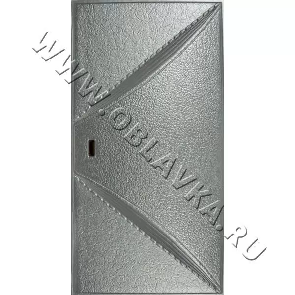 3D стеновая панель Арль; Цвет: Polo perlamutr silver, Размер, мм: 300х600