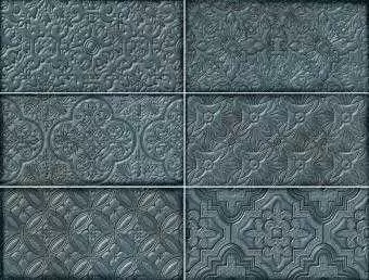 Плитка настенная Bestile Dante Decor Ocean 24x12