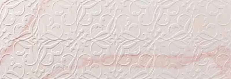 Плитка настенная El Molino Portugal Decor Floral Rosa 30x90