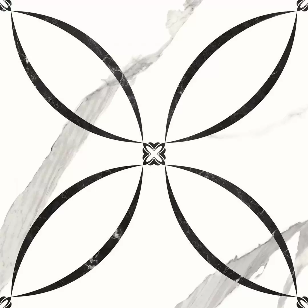 Плитка из керамогранита Prima Palace Calacatta GP6PRP00 для пола 41x41