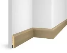Плинтус МДФ Cosca NanoFlex EP02 Дуб беленый 80x16x2400мм