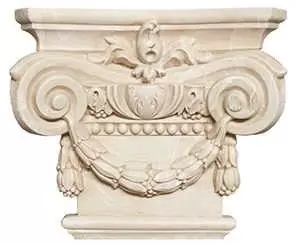 Декор настенный Sanchis Noblesse Capitel Columna Noblesse Natural Капитель колонны