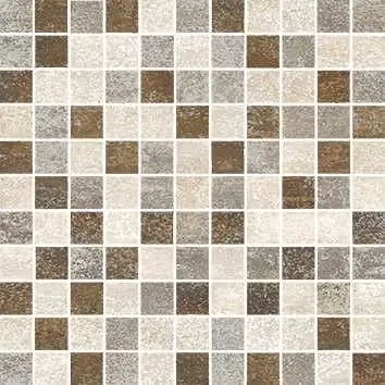 Мозаика Alma Ceramica Rezzo Коричневая М