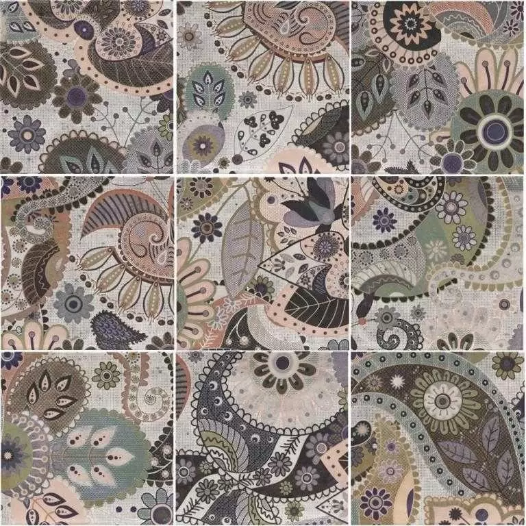 Плитка настенная Mainzu Verona Decor Print Viola