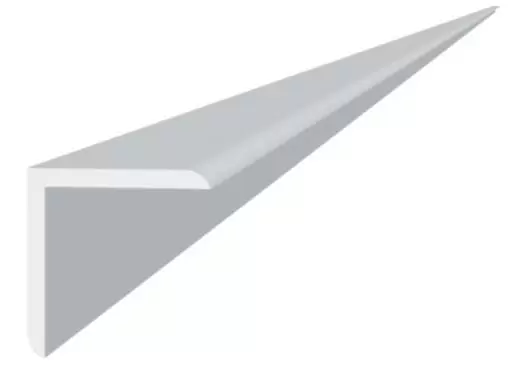 Уголок 3000x100x100 белый