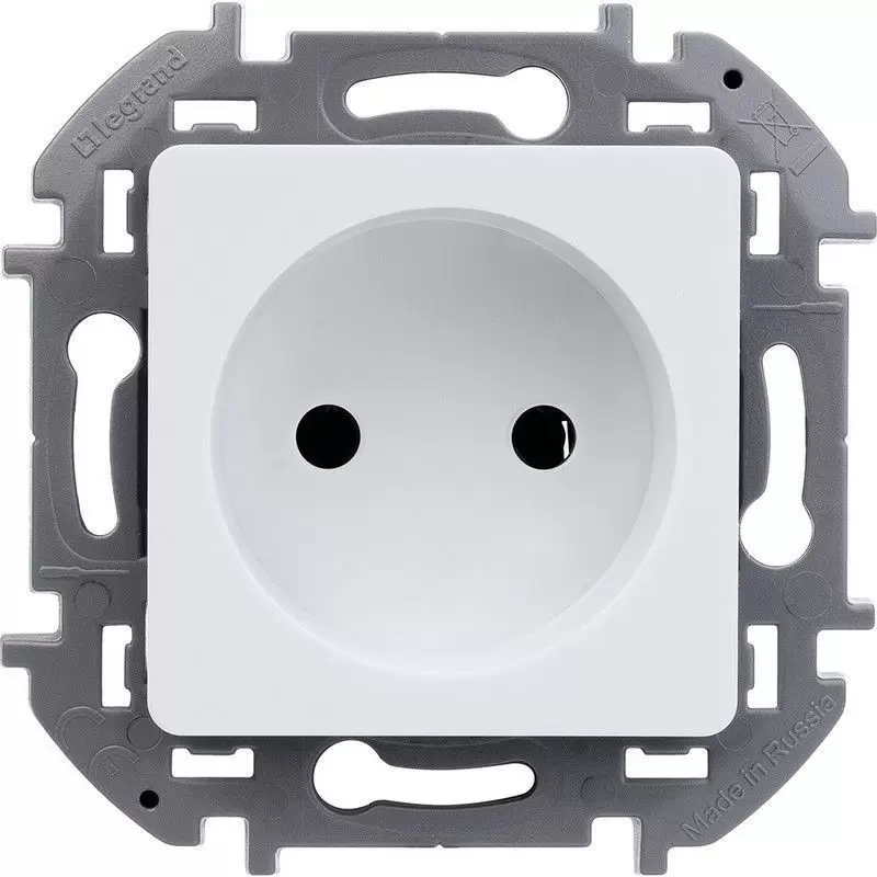 Розетка Legrand INSPIRIA Белый без заземления 16 А 250 В 673710