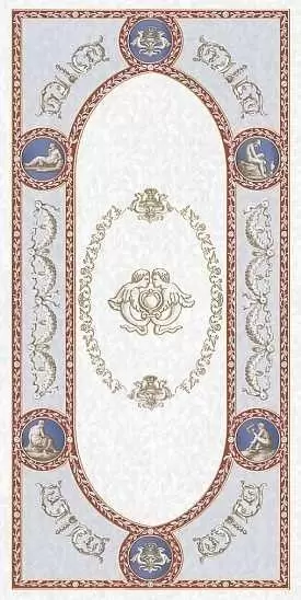 Декор настенный Ceramique Imperiale Рафаэлевский Вставка многоцветная