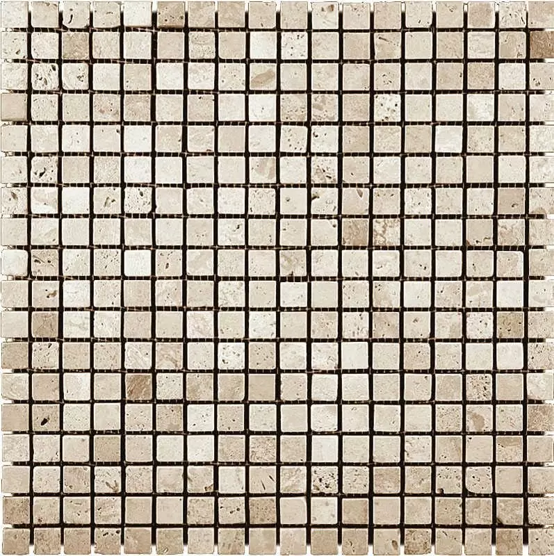 Мозаика Natural Mosaic Adriatica M090-15T Travertine