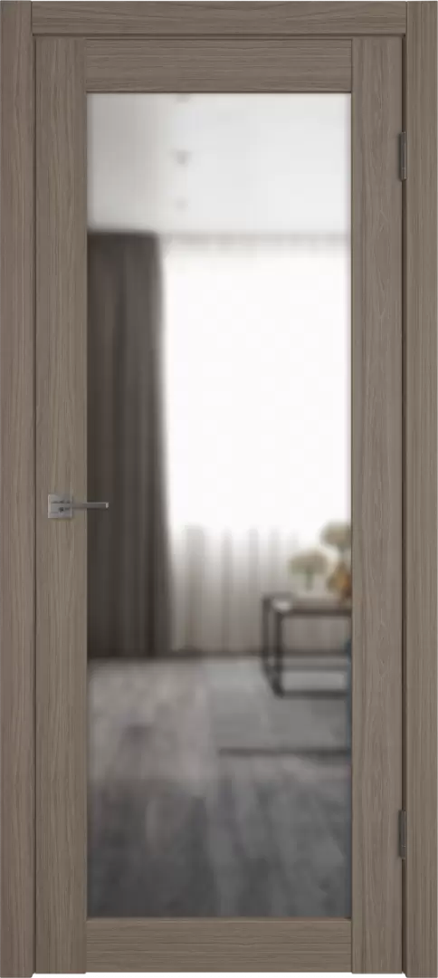 Дверь экошпон "Atum Pro 32 Reflex" Brun Oak, зеркало