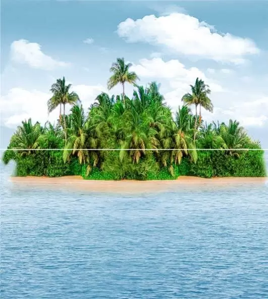 Панно настенное Ceradim Ocean 45x25 Dec Ocean Panno панно из 2-х шт