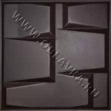 3D стеновая панель Лондон; Цвет: Polo perlamutr cream, Размер, мм: 400х400