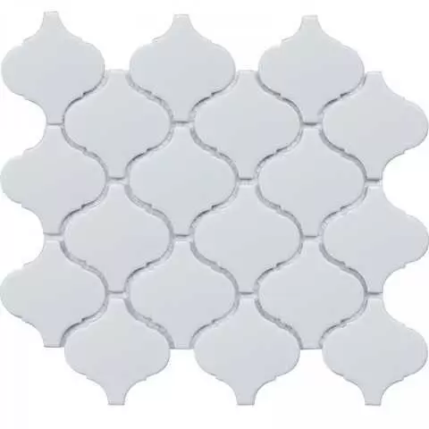 Мозаика Starmosaic Керамическая Latern White Glossy