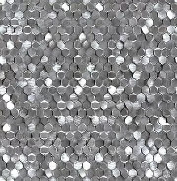 Мозаика L Antic Colonial Gravity Aluminium 3D Hexagon Metal 30,4x30.7