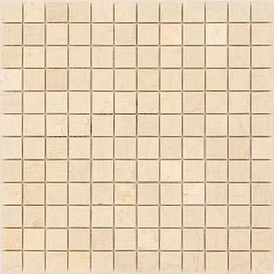 Мозаика Caramelle Mosaic Pietrine Botticino POL 23x23x4
