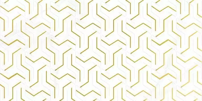 Декор настенный Laparet Crystal Fractal белый