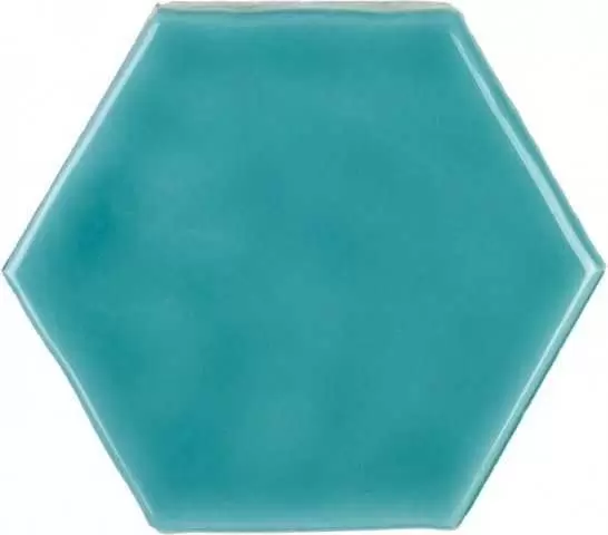 Плитка настенная Amadis Art Deco Glossy on Mesh Aqua Marine