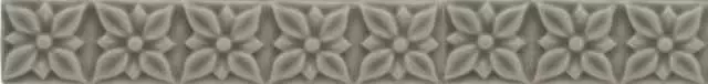 Бордюр настенный Adex Studio Relieve Ponciana Graystone
