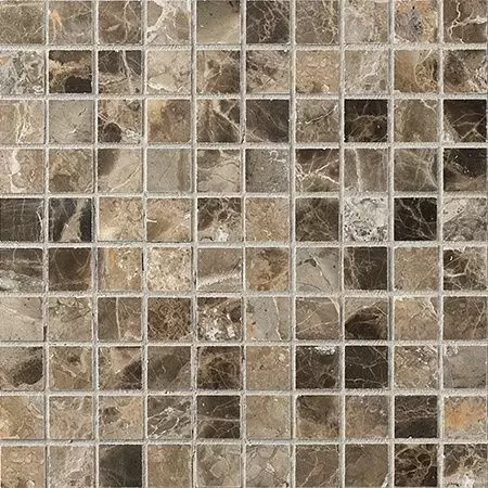 Мозаика CV20091 Natural Stone CV20091 Mos Polished Dark Emperador 2x2 30,5x30,5