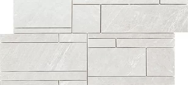 Декор керамогранит Marazzi Italy Mystone Lavagna Bianco Mosaico