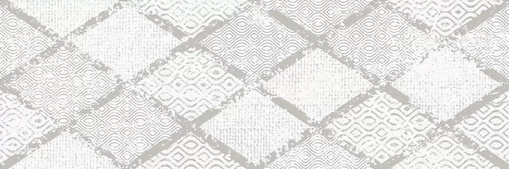 Декор настенный Alma Ceramica Vilona Серый Геометрия