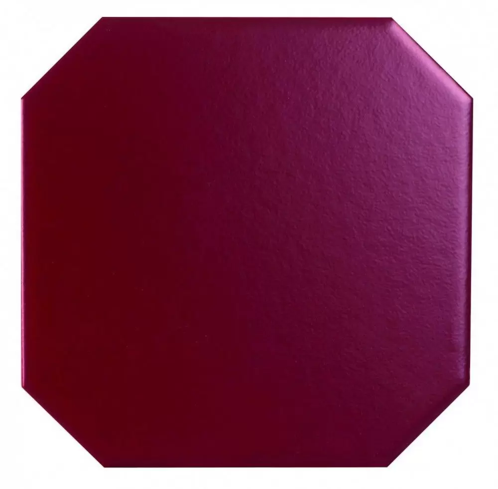 Плитка напольная Tonalite Diamante Ottagonetta Bordeaux Matt